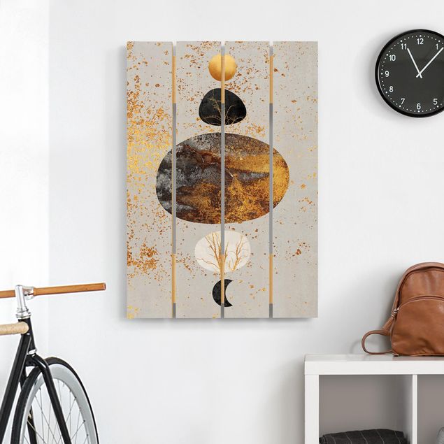 Elisabeth Fredriksson poster Sun And Moon In Golden Glory