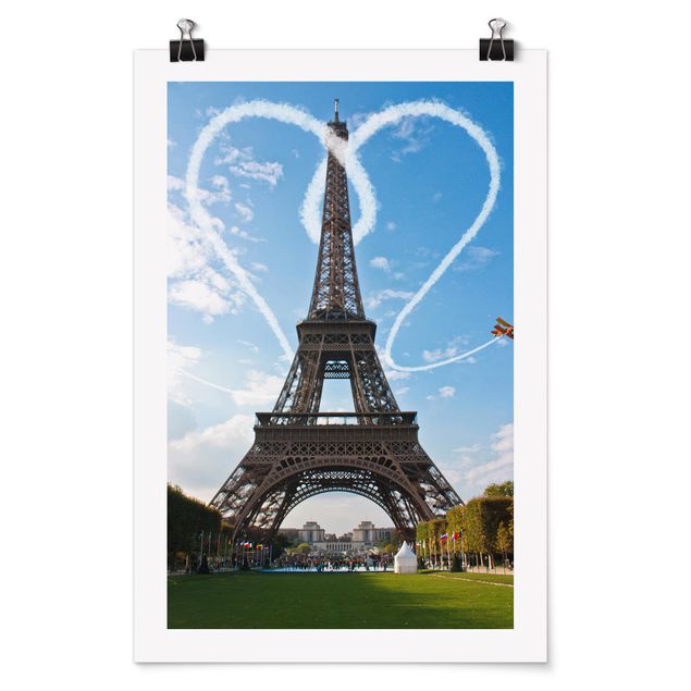 Love art print Paris - City Of Love