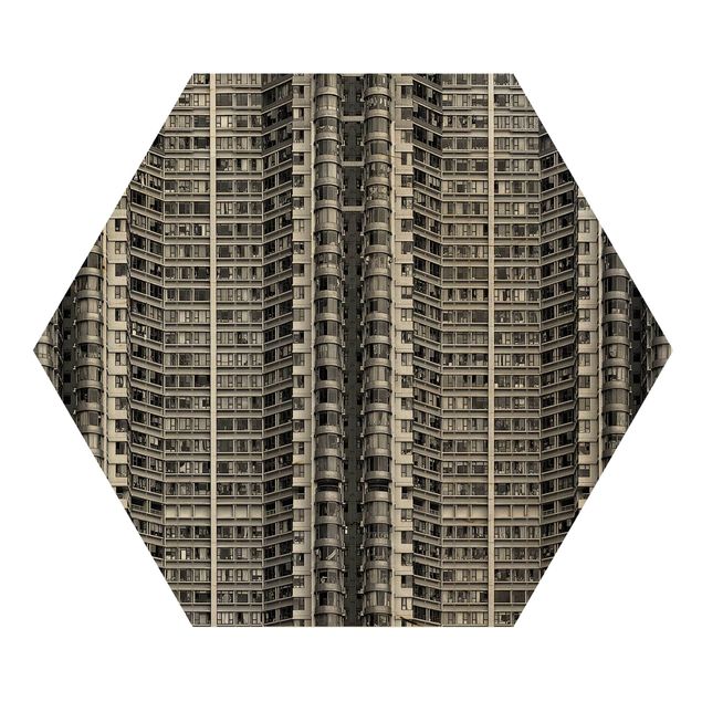 Wooden hexagon - Skyscraper