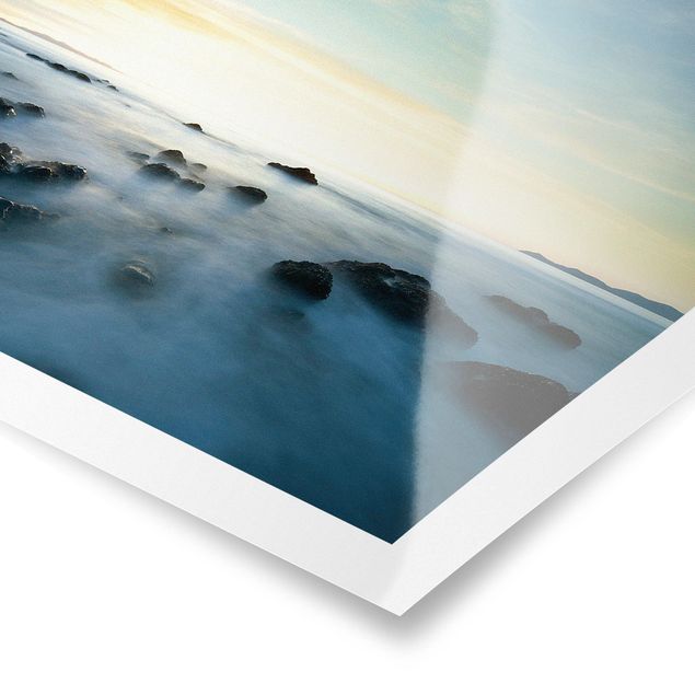 Landscape poster prints Sunset Over The Ocean