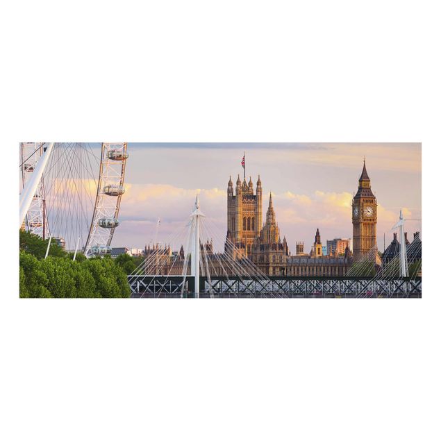 Contemporary art prints Westminster Palace London