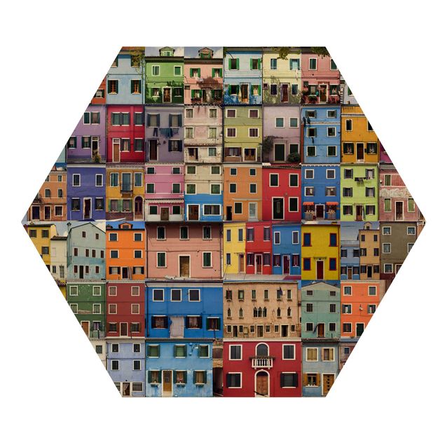 Wooden hexagon - Venetian Homes