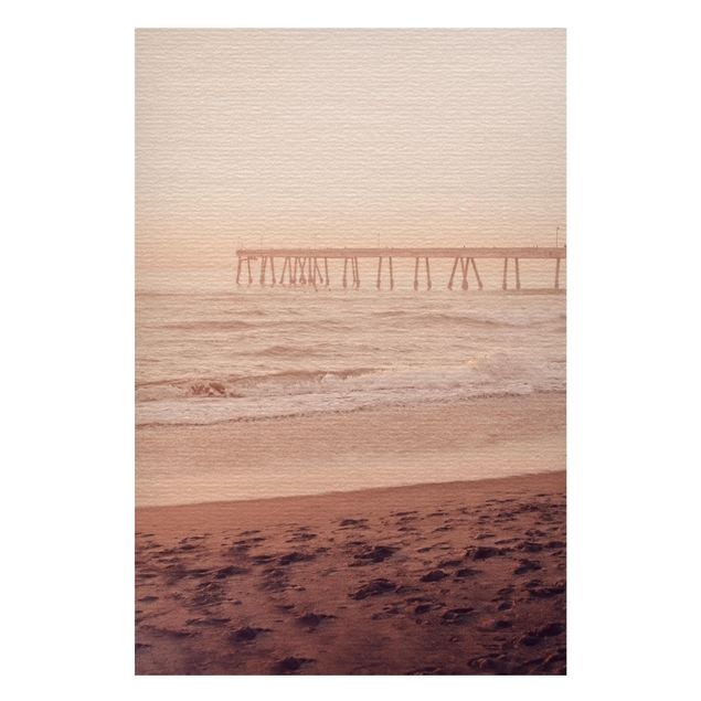 Prints landscape California Crescent Shaped Shore