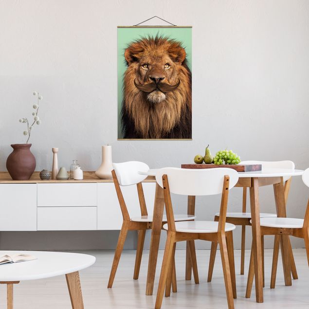 Art posters Lion With Beard