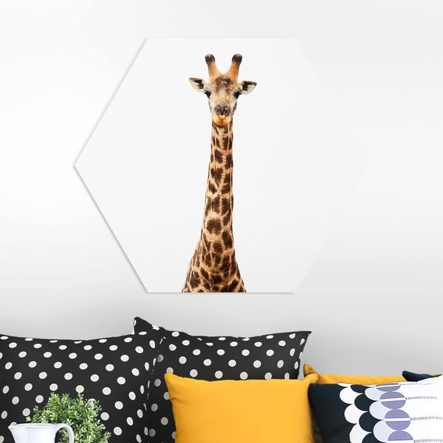 Kids room decor Giraffe head