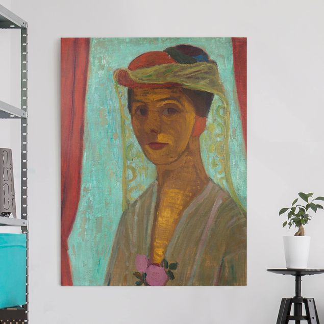 Kitchen Paula Modersohn-Becker - Self-Portrait with a Hat and Veil