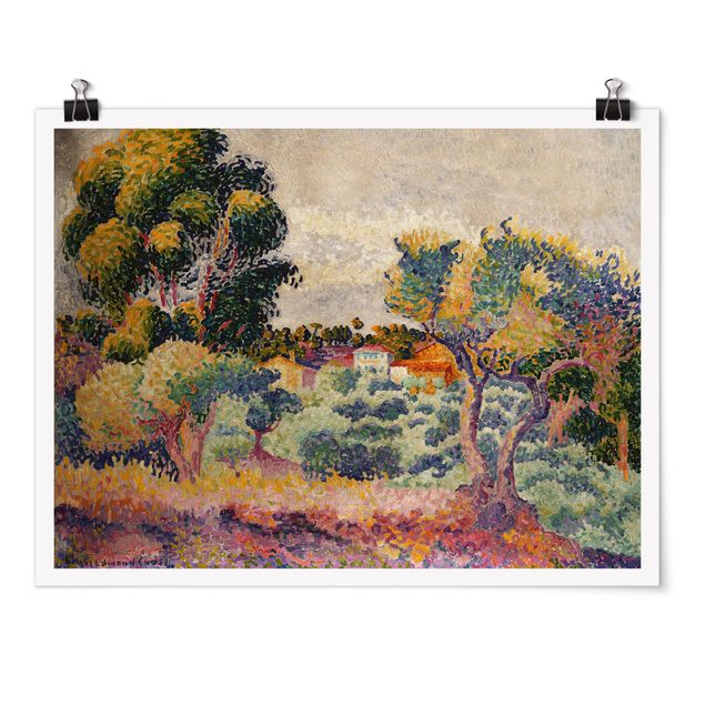 Art styles Henri Edmond Cross - Eucalyptus And Olive Grove