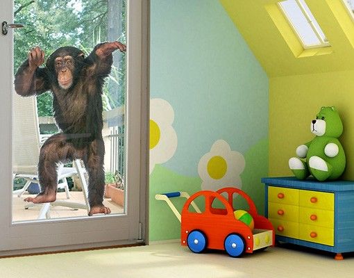 Kids room decor Jolly Monkey