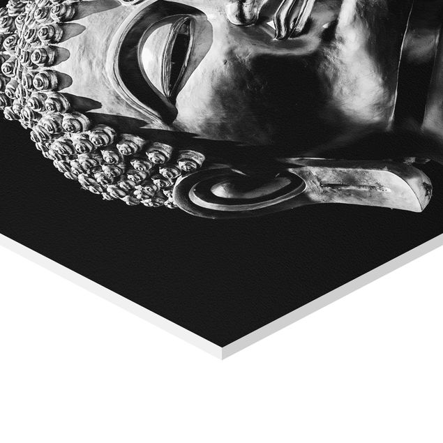 Prints Buddha Statue Face