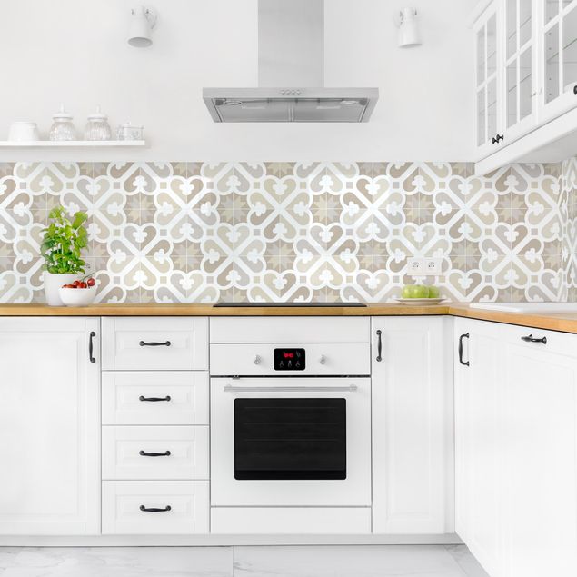 Kitchen splashback patterns Geometrical Tiles - Eearth