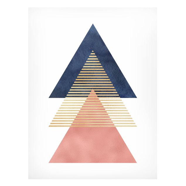 Prints abstract Three Triangles