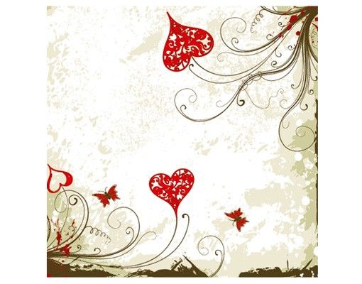Adhesive films Heart Background
