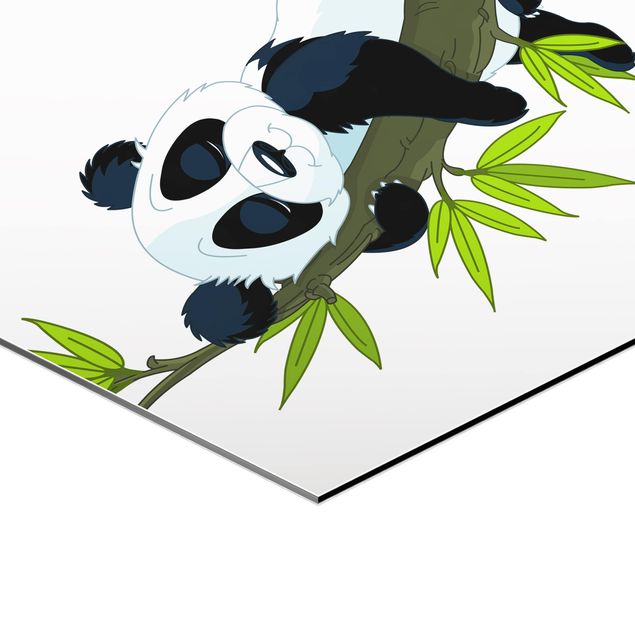 Prints modern Sleeping Panda