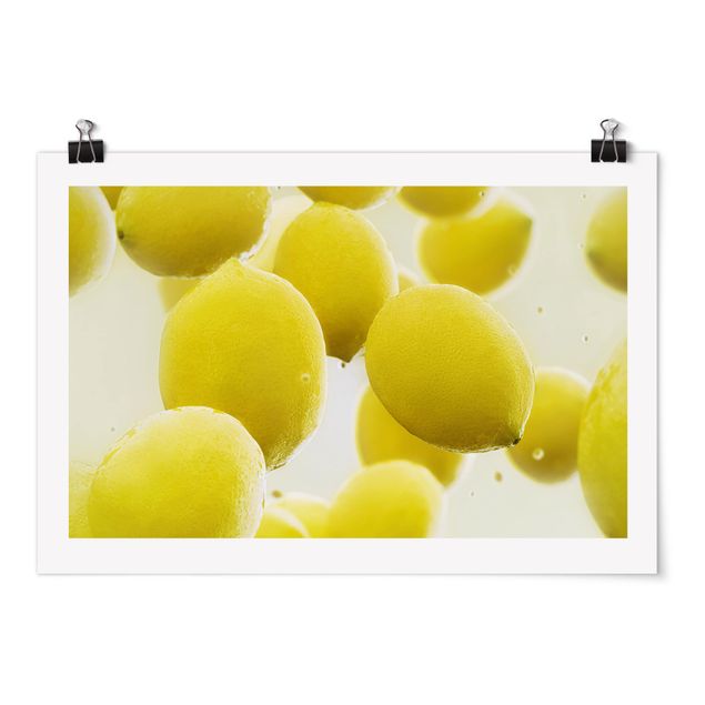 Prints Lemons In Water