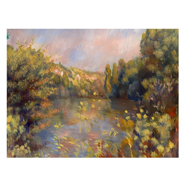 Impressionist art Auguste Renoir - Lakeside Landscape