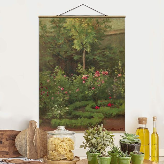 Kitchen Camille Pissarro - A Rose Garden