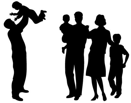 Family wall decal No.847 Family Set