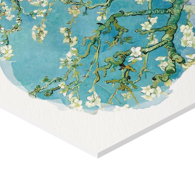 Forex prints WaterColours - Vincent Van Gogh - Almond Blossom