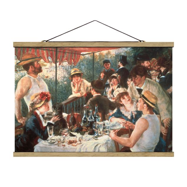 Dog wall art Auguste Renoir - Luncheon Of The Boating Party