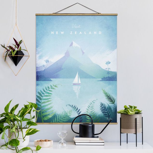 Kitchen Travel Poster - New Zealand