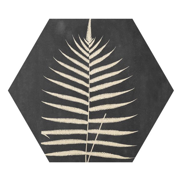 Forex prints Fern With Linen Structure III