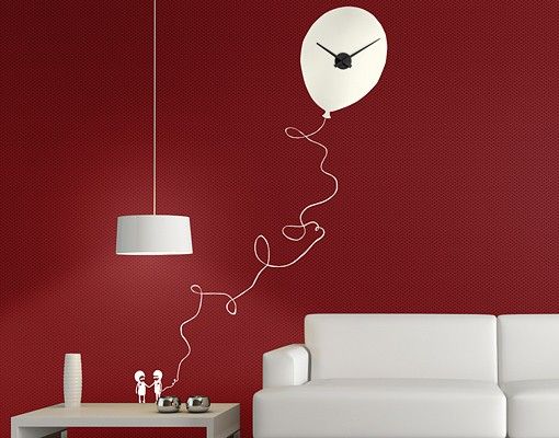 Wall stickers love Clock No.DS6 Together