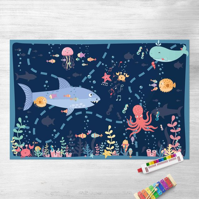 Outdoor rugs Playoom Mat Under Water - An Expedition