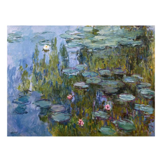 Glass splashback art print Claude Monet - Water Lilies (Nympheas)