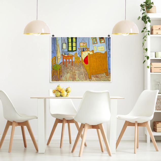 Paintings of impressionism Vincent Van Gogh - Bedroom In Arles
