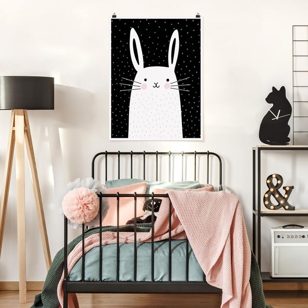 Nursery wall art Zoo With Patterns - Hase