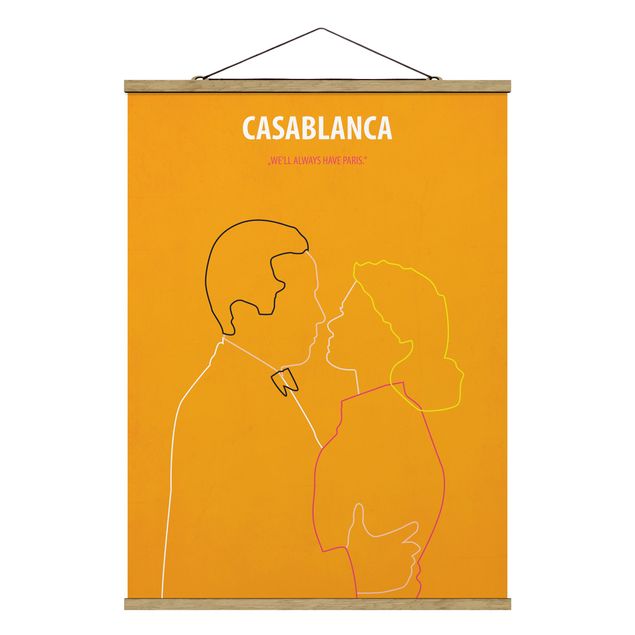 Prints modern Film Poster Casablanca