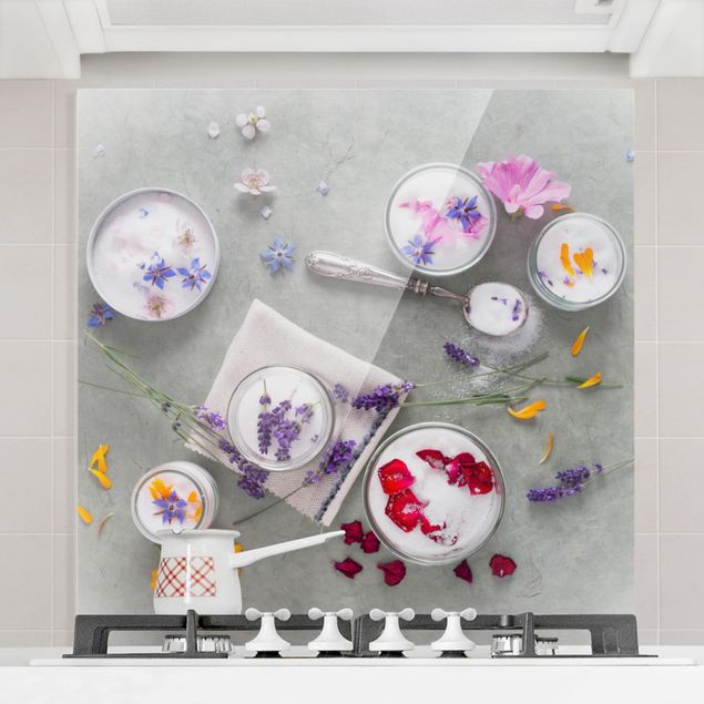 Kitchen Edible Flowers With Lavender Sugar