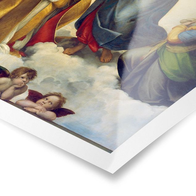 Contemporary art prints Raffael - The Sistine Madonna