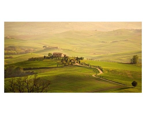 Tile films green Chianti Tuscany