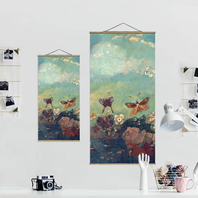 Prints modern Odilon Redon - Butterflies