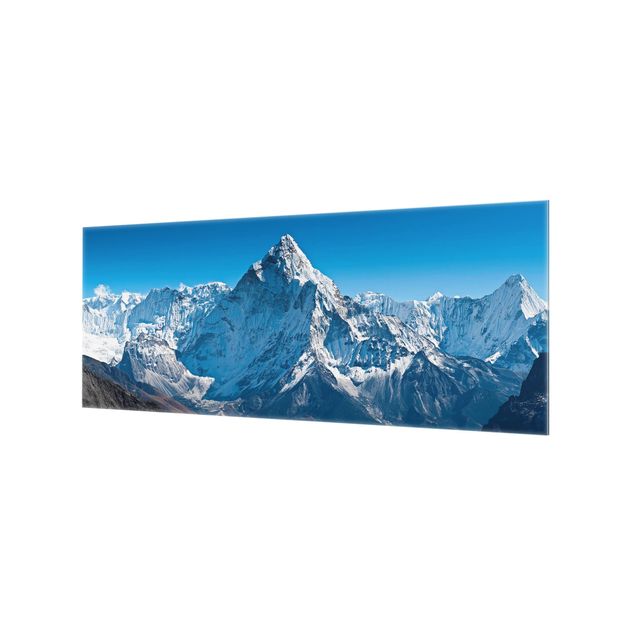 Glass Splashback - The Himalayas - Panoramic