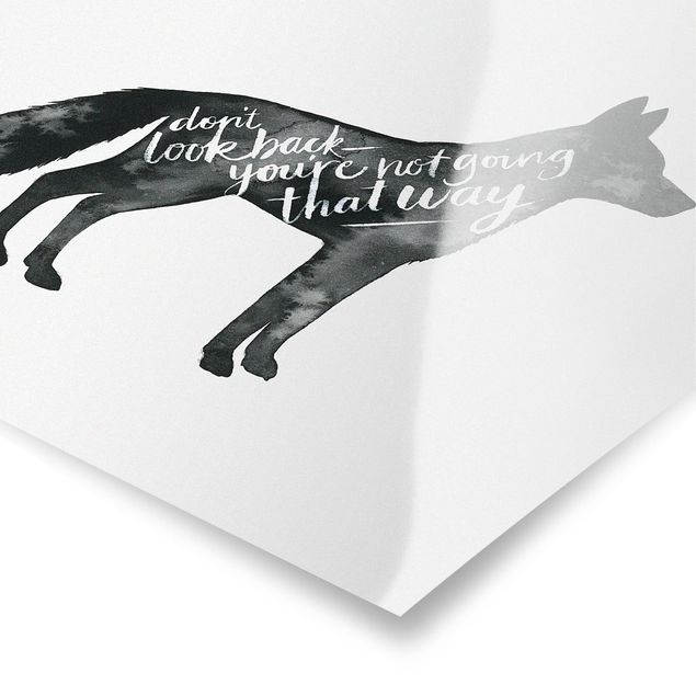 Prints Animals With Wisdom - Fox