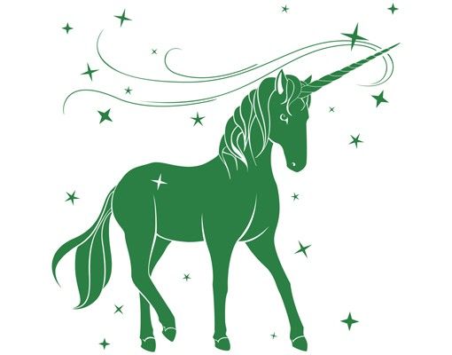 Horse wall decal No.IS62 Unicorn