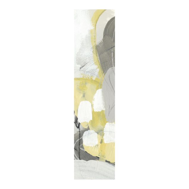 Sliding panel curtains abstract Lemons In The Mist II