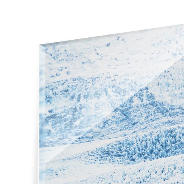 Splashback - Icelandic Glacier Pattern - Landscape format 2:1