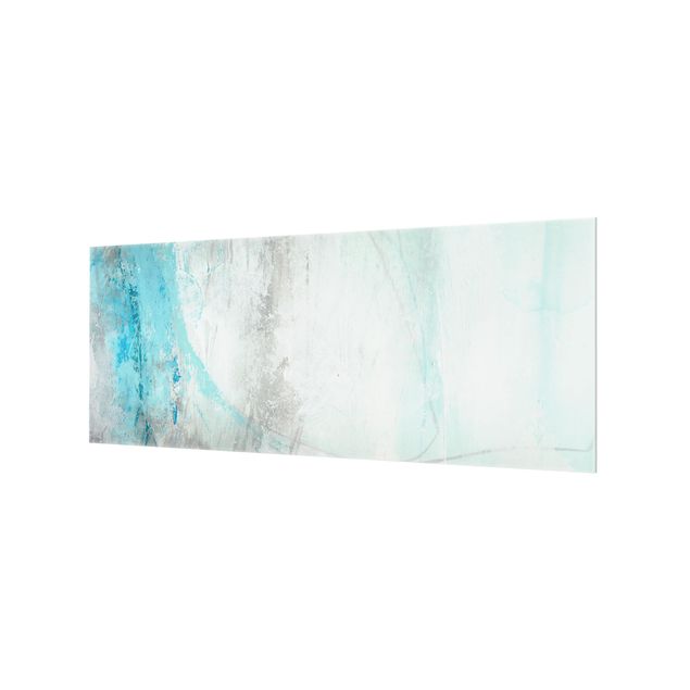 Glass Splashback - Arctic I - Panoramic
