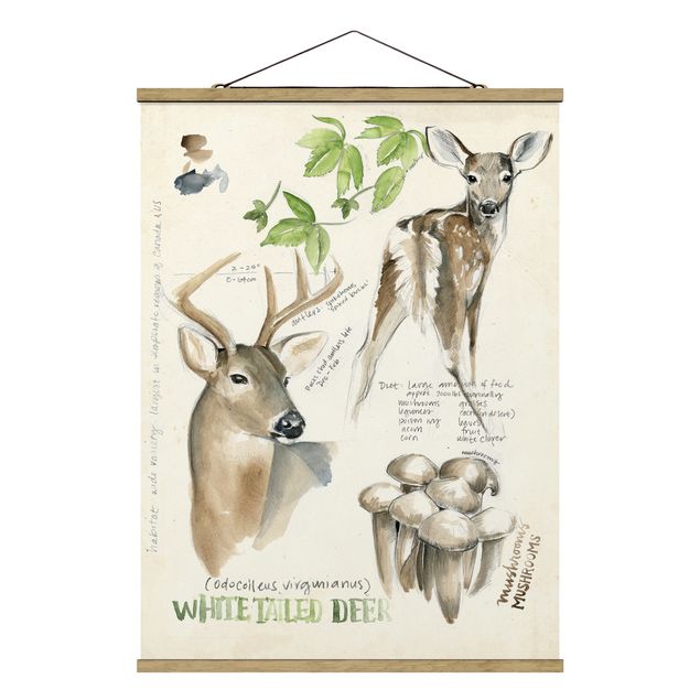 Prints quotes Wilderness Journal - Deer