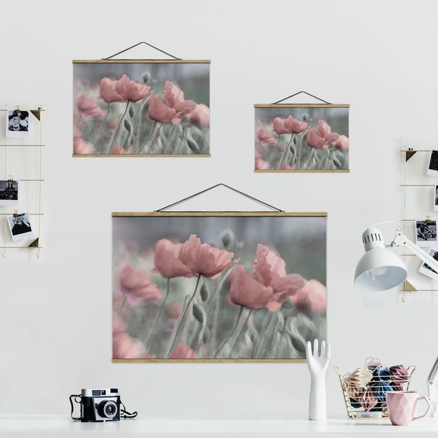 Prints pink Picturesque Poppy