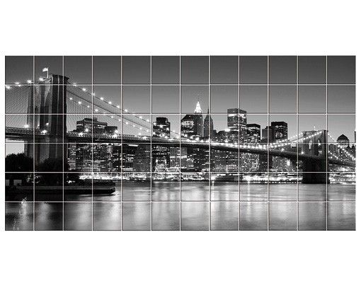 Self adhesive film Brooklyn Bridge in New York II