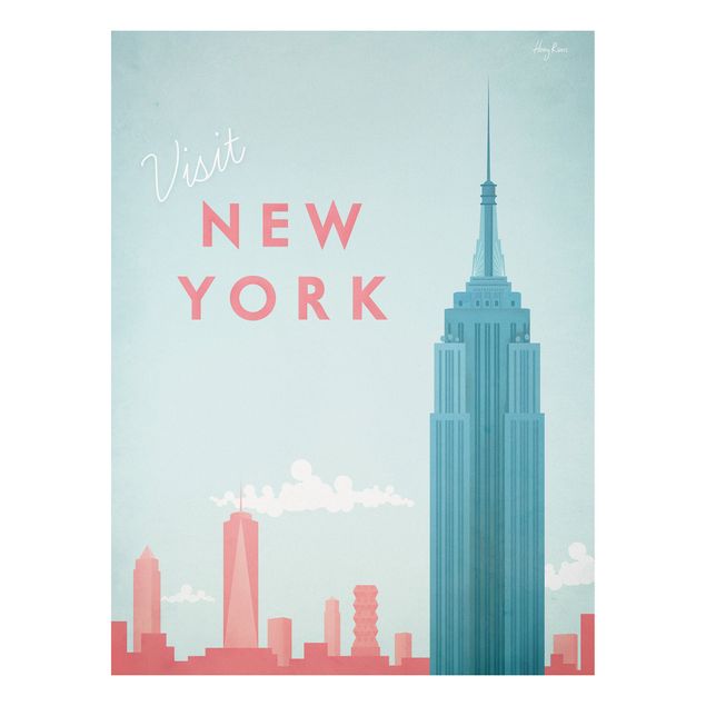 Prints New York Travel Poster - New York