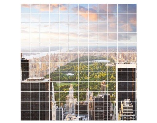 Self adhesive film Overlooking Central Park