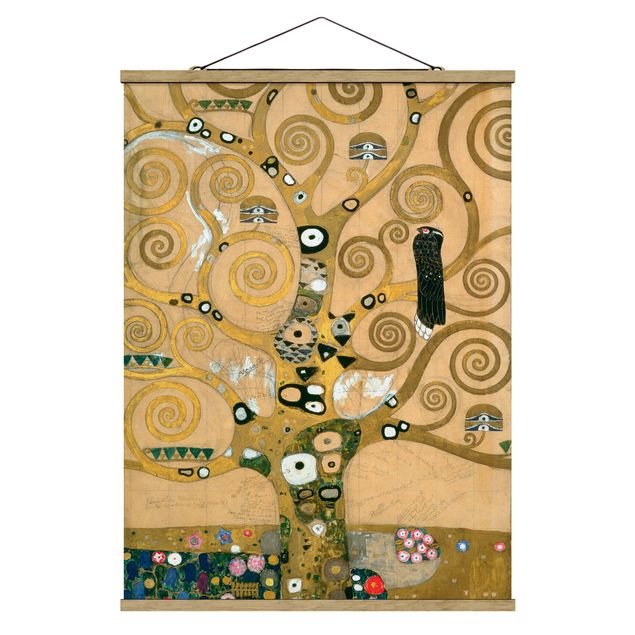 Prints landscape Gustav Klimt - The Tree of Life