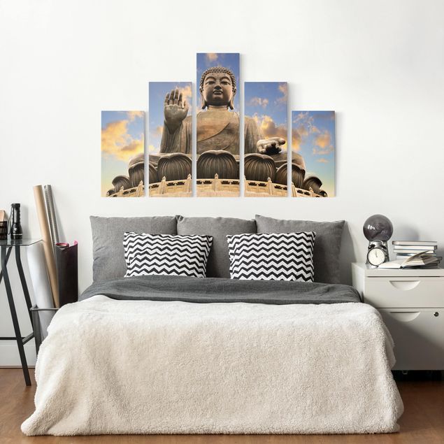 Mountain canvas art Big Buddha