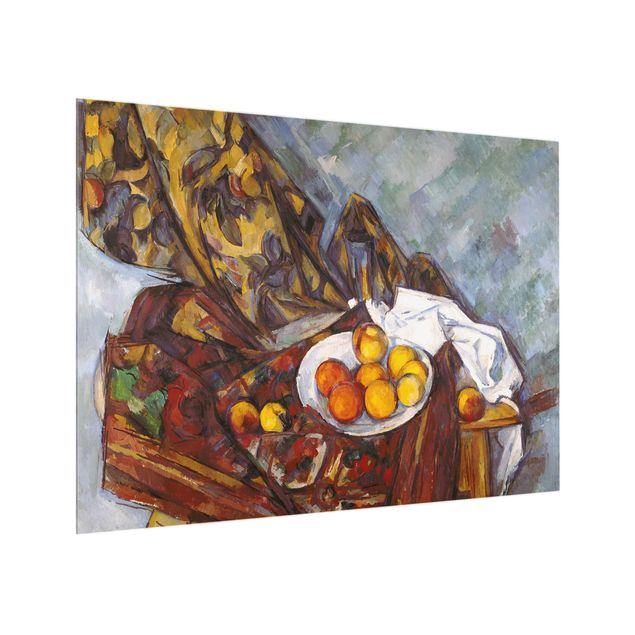 Glass splashback fruits and vegetables Paul Cézanne - Still Life Fruit