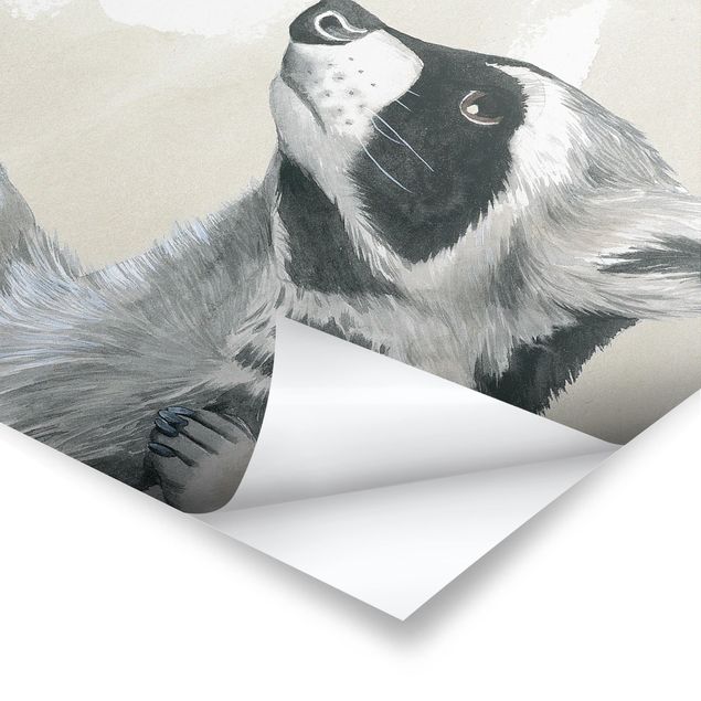 Prints Forest Friends - Raccoon